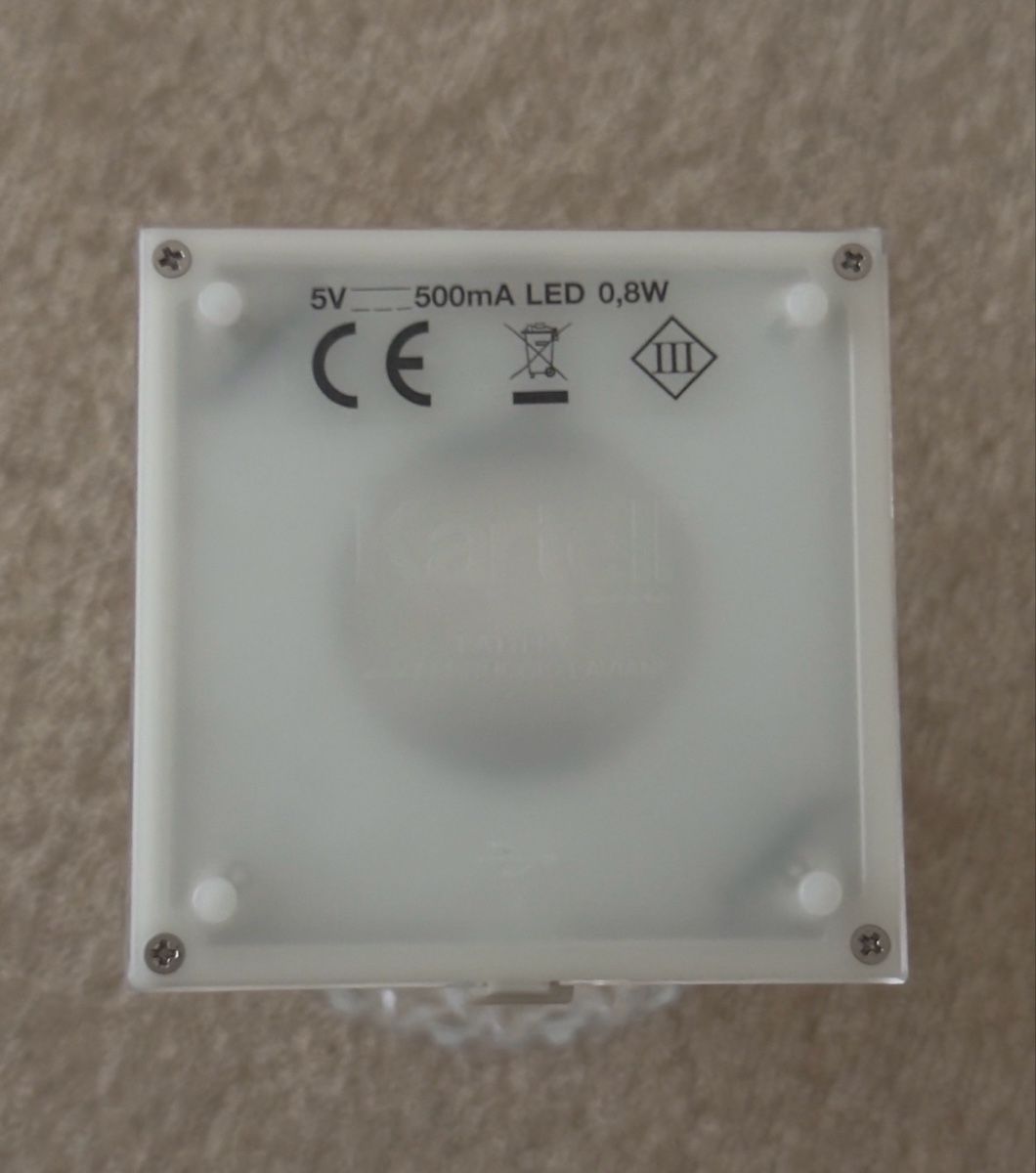Kartell Lampade: KARTELL - Table lamp BATTERY clear – Usato da Zürich venduto da JessGar 2