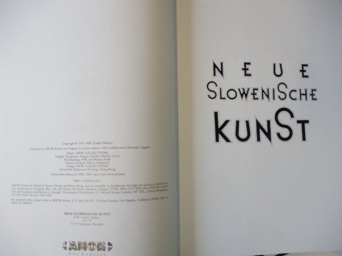 Bücher: LAIBACH NEUE SLOWENISCHE KUNST BUCH – Gebraucht aus Zürich von edi_9xtw 4