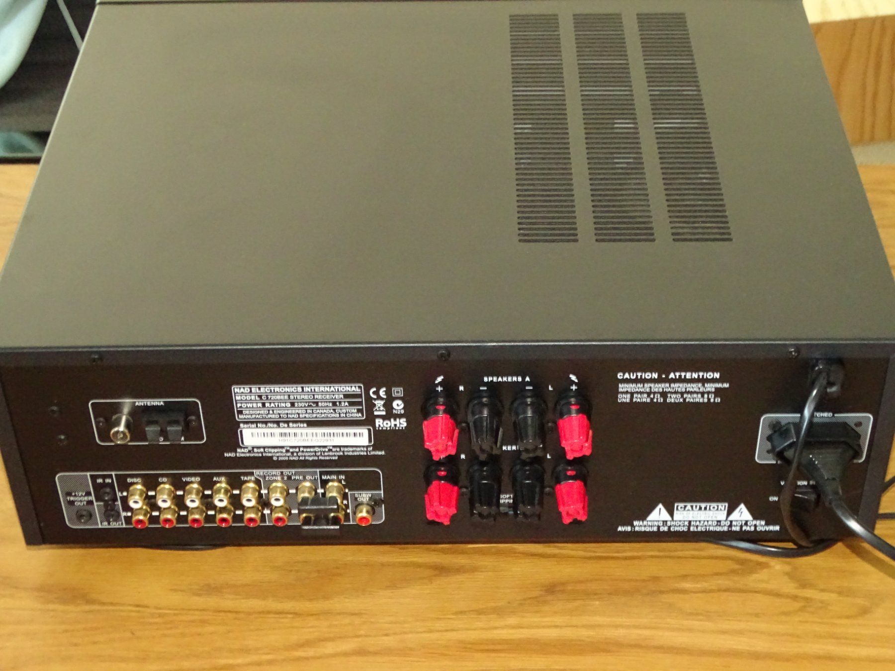 Nad Amplificatori: NAD Stereo Receiver C720BEE – Usato da Hirzel venduto da Musicman03 6
