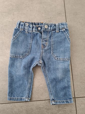 H&M Baby Jeans Hose blau Grösse 68 guter Zustand