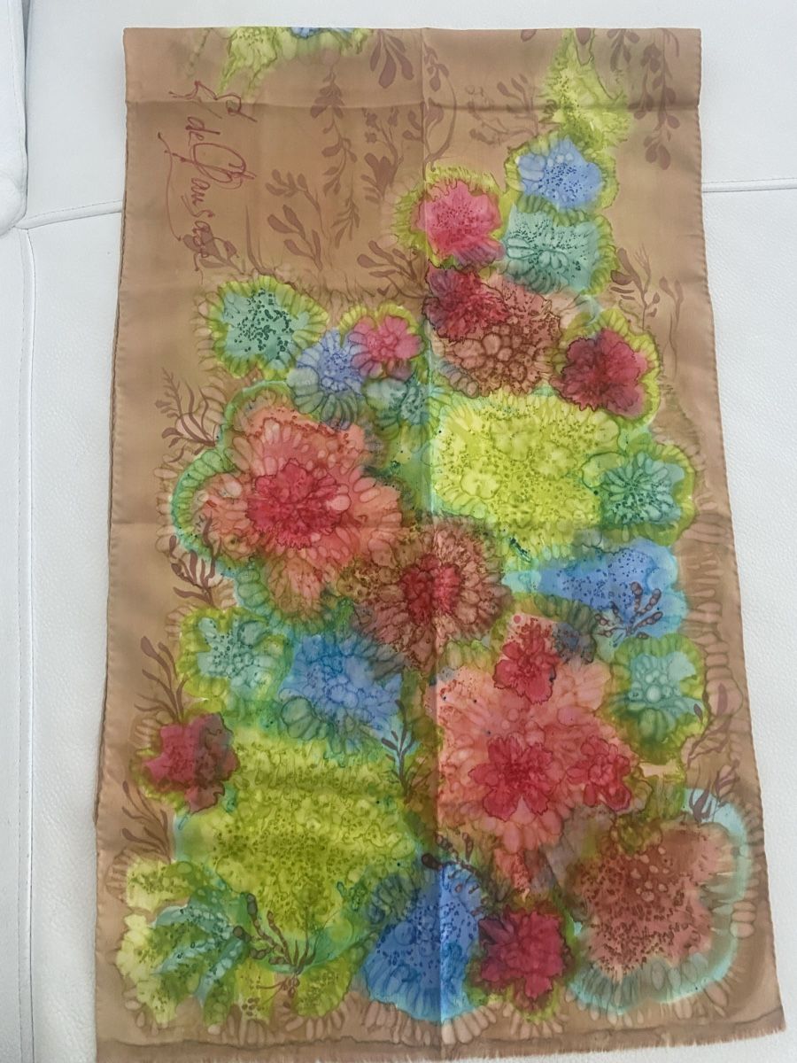 Foulard & Sciarpe: Seiden Schal 🌸 – Usato da Opfikon venduto da Luis144 1