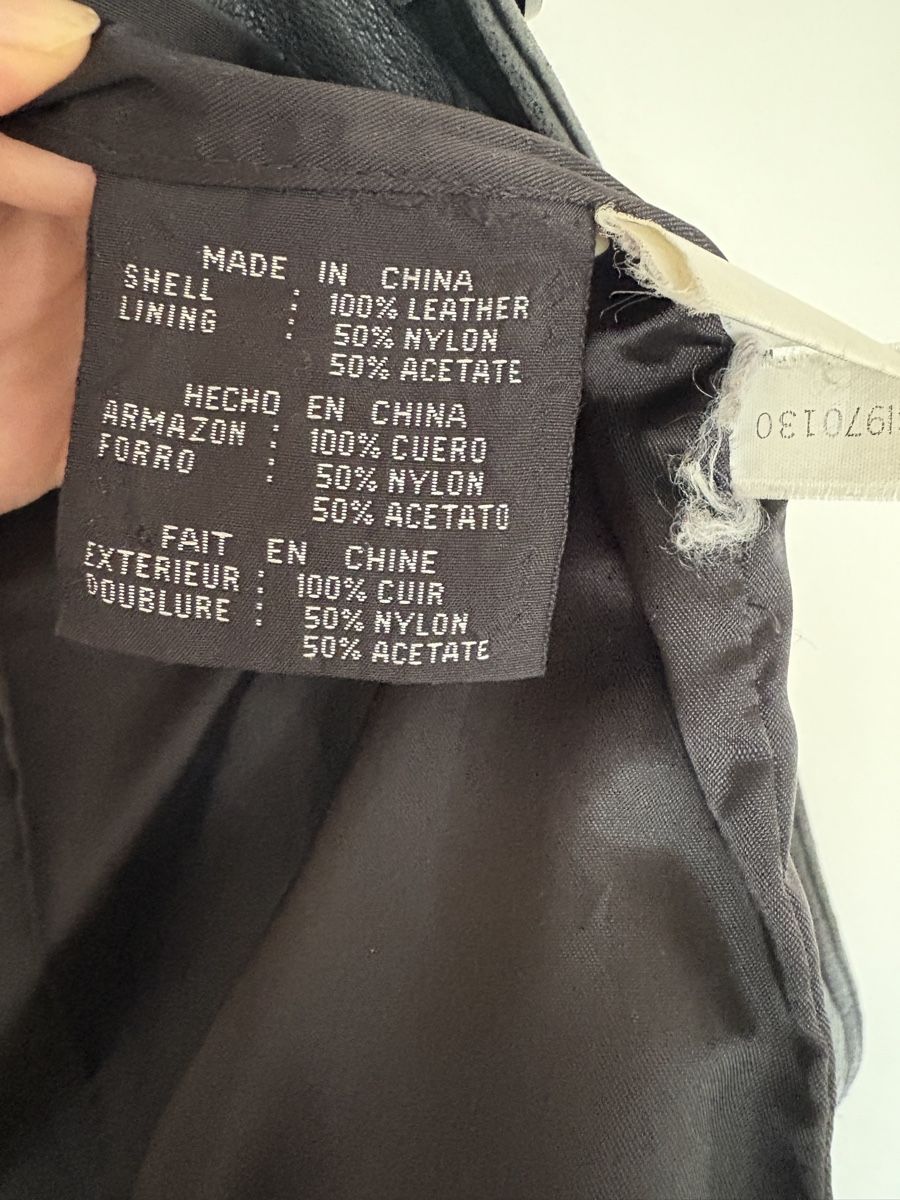 Vestes: Lederjacke Schwarz – D'occasion à Zürich par chj_57pl 4