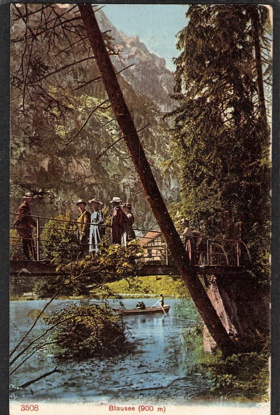 Cartes postales: ,Blausee , 1910 – D'occasion à Reichenburg par ibiza18