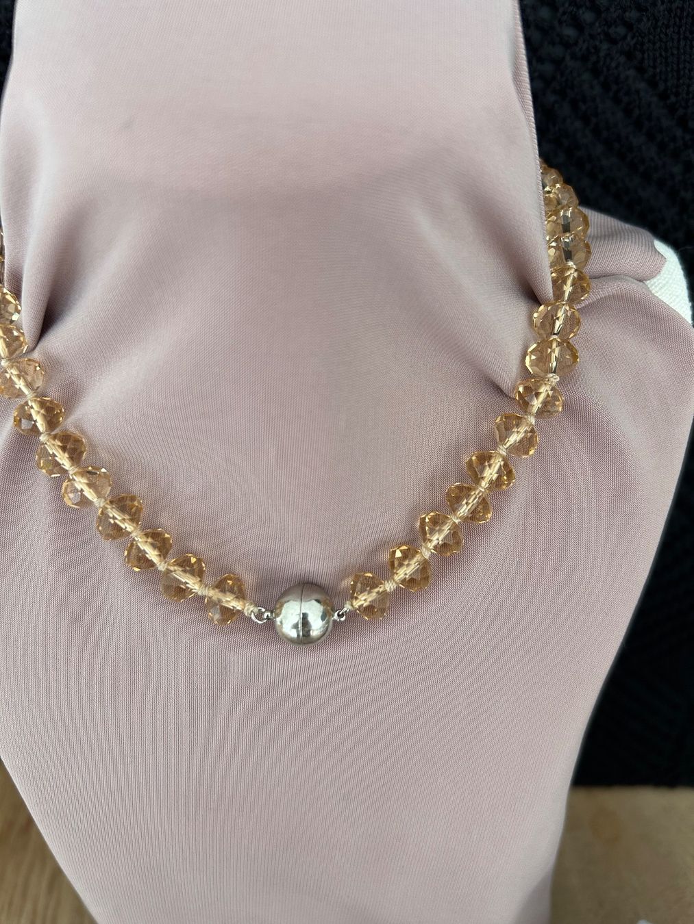 Altri gioielli: Schmuck-Set mit Zirkonia bernsteinfarben Nr. 24 – Nuovo (secondo la descrizione) da Rothenburg venduto da stacostaco 5