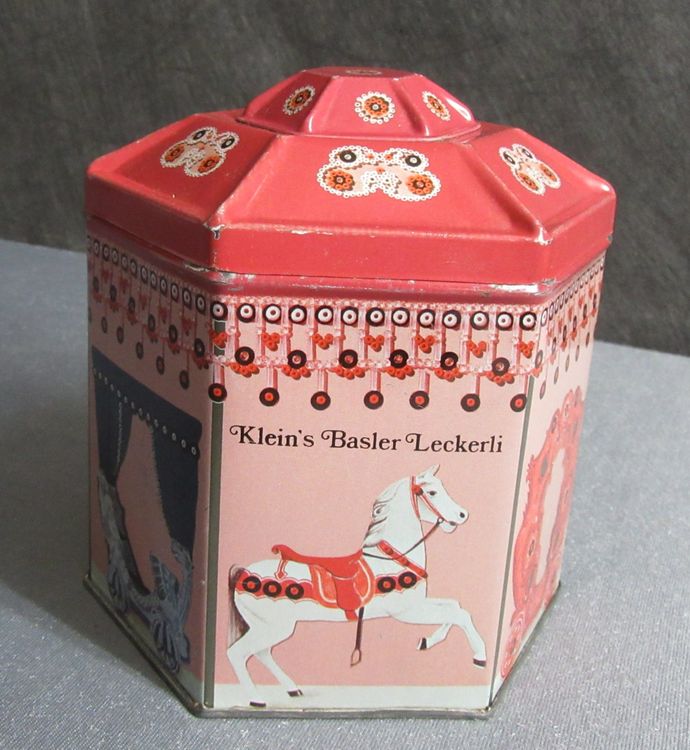 Blechdose Klein&amp;#39;s Basler Leckerli - 6eckige Blechbüchse | Acheter sur ...