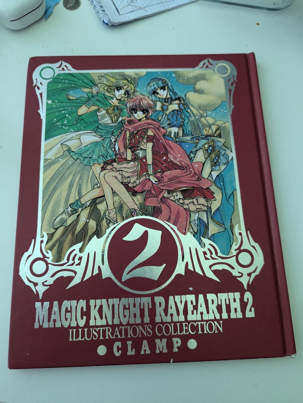 Fumetti: Magic Knight Rayearth Illustrations Collections 1 + 2 CLAMP – Usato da Hünenberg See venduto da SpecialEditionGaming 2