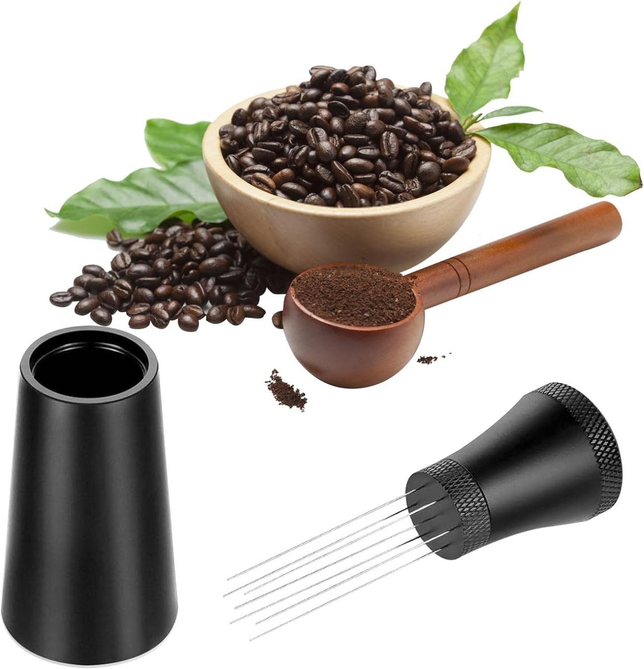 Macchine per caffè & Macchine per espresso: Aluminium Wdt Tool Espresso Coffee Distributor Tamper – Nuovo (secondo la descrizione) da Thun venduto da coverall