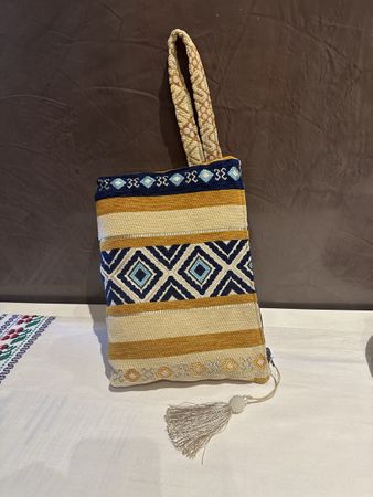 Ethno Tasche Kulturbeutel Kosmetiktasche handgefertigt