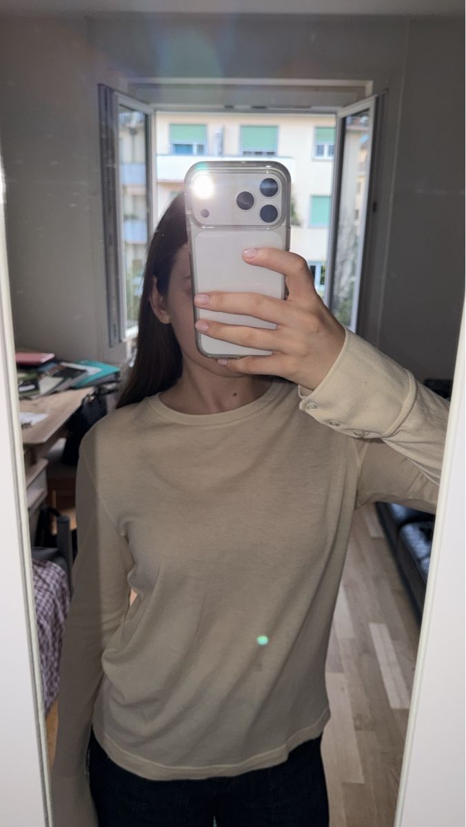 Cos Tops: COS BEIGE LONG-SLEEVE TOP – Neu (gemäss Beschreibung) aus Genève von yav_9r9f 1