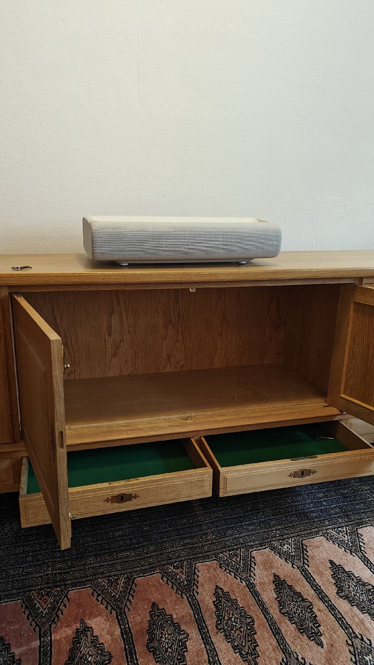 Kommoden: Grosses Vintage Sideboard aus massiver Eiche – Gebraucht aus Baden von Holzspoh 1