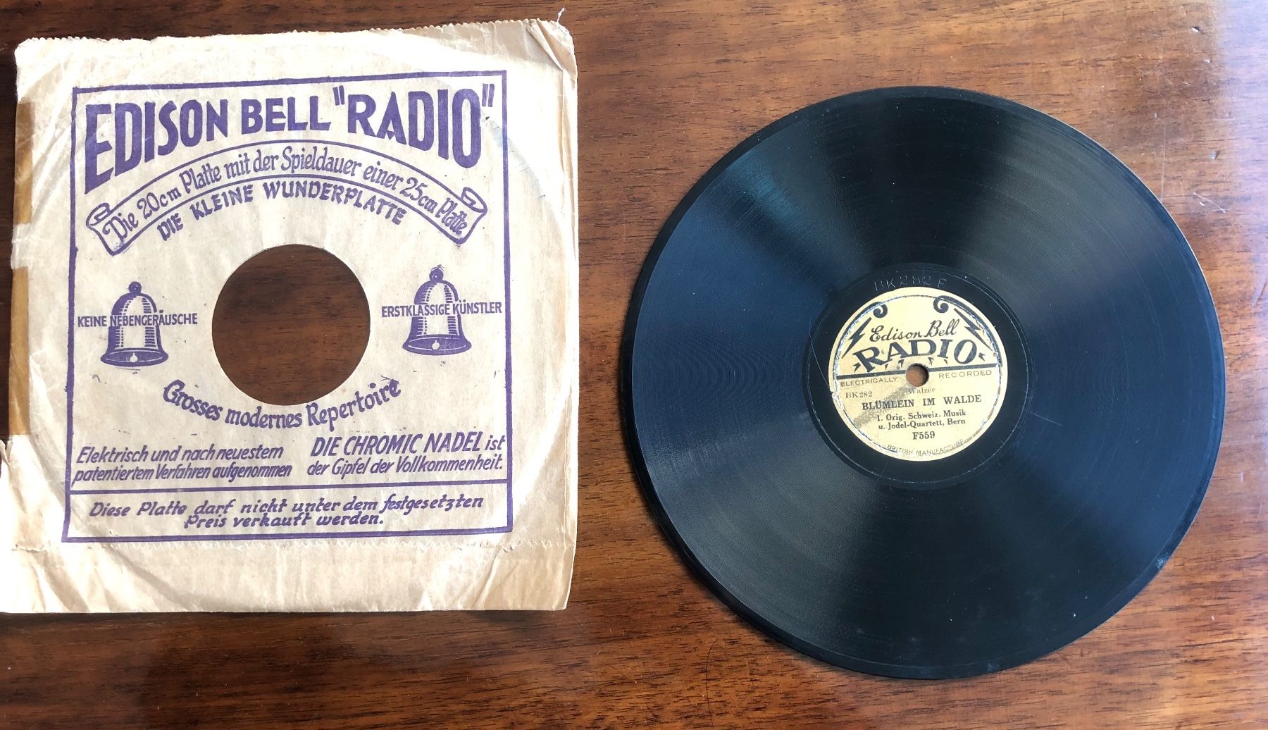Schallplatten: Schellackplatten Konvolut diverse Marken gebraucht – Gebraucht aus St.Gallen von Leerer 4