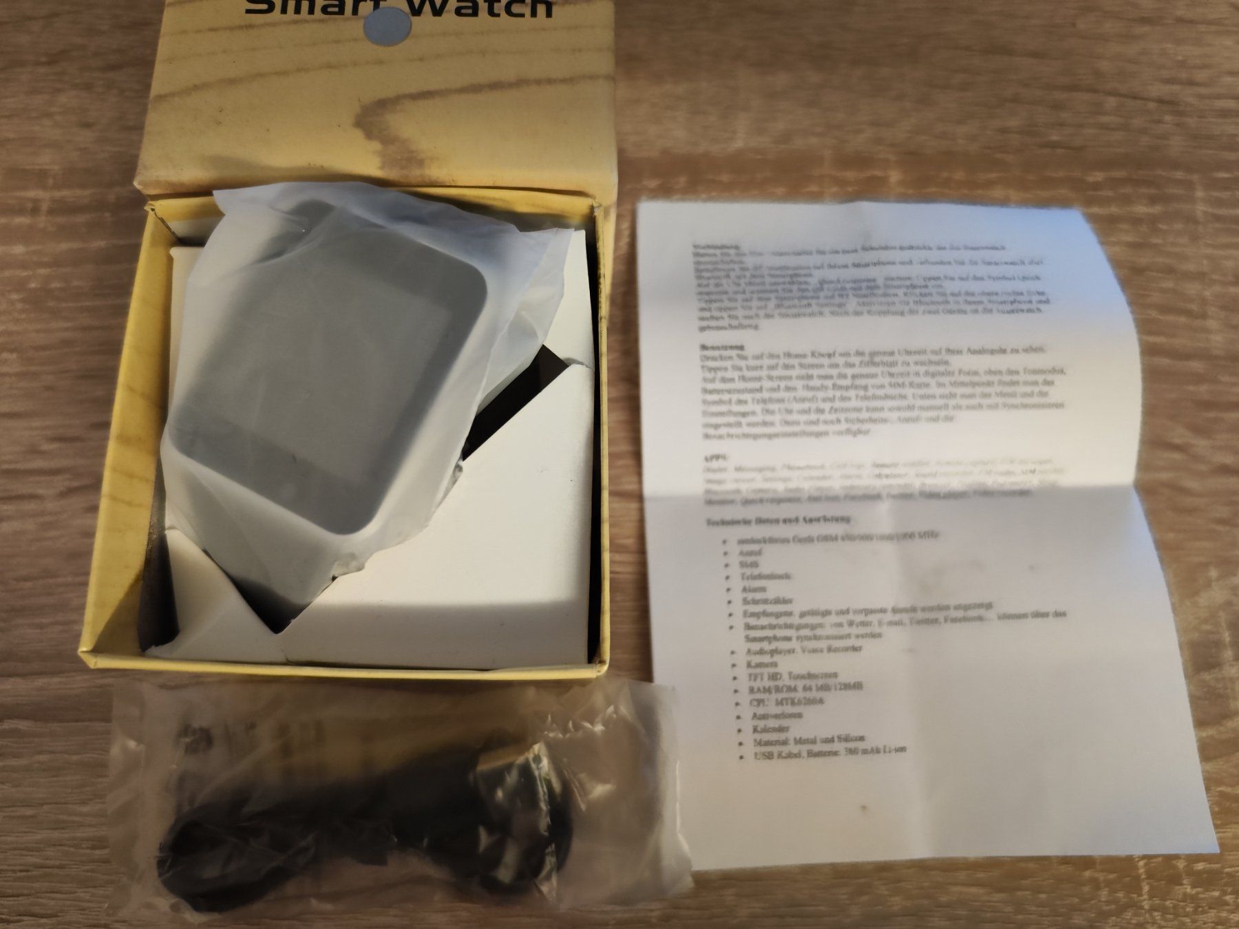 Smart Smartwatch: Smart Watch neu nicht getragen – Nuovo e nell'imballaggio originale da Fislisbach venduto da Hast1976 4