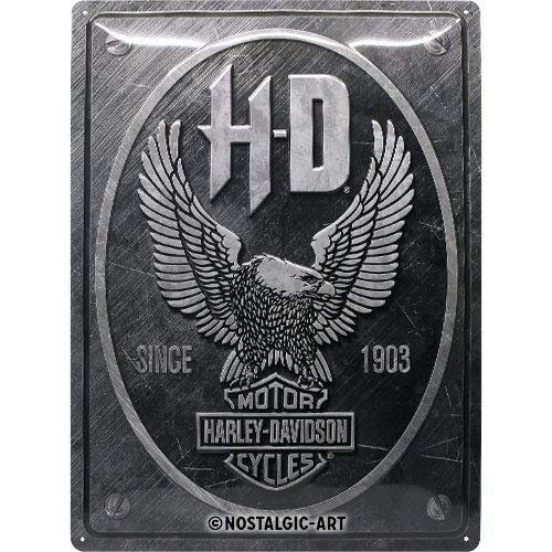 Insegne: Harley Davidson Metallschild – Nuovo e nell'imballaggio originale da Menziken venduto da _Goldis_