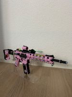 LEGO nachahmung Bausteine Waffe Pink M4A1-Cherry Blossom