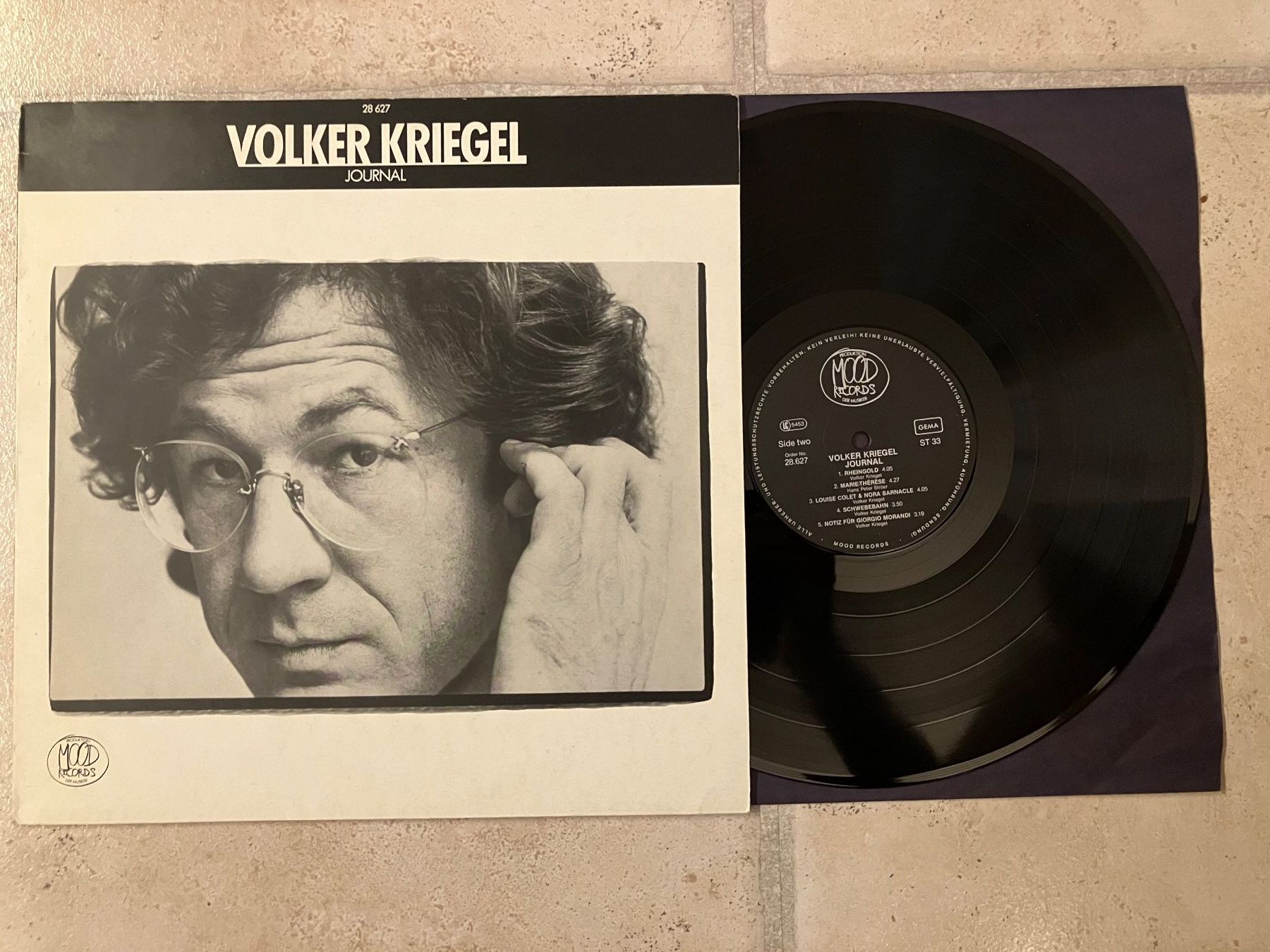 Dischi in vinile: Volker Kriegel - Journal, Jazz LP – Usato da Widen venduto da DexterGordon