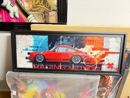 Rubix Wall Art Porsche 911 Kunstdruck, NEU