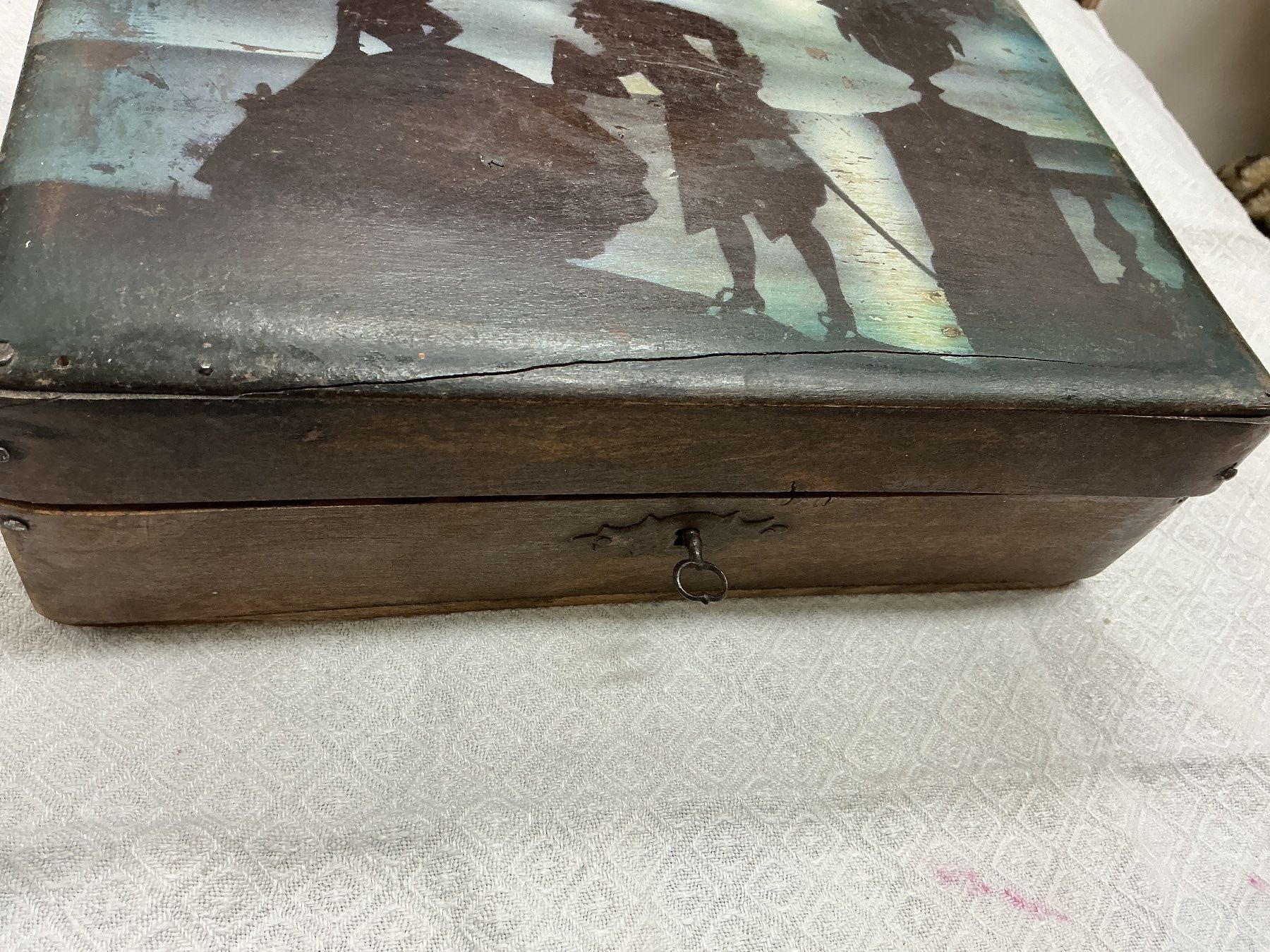 Tutte le decorazioni: Antike Trucke mit Silhouetten – Usato da Bern venduto da vielerart 5