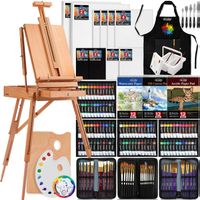 188 teiliges All in One Kunstmalerei Set mit französischer S