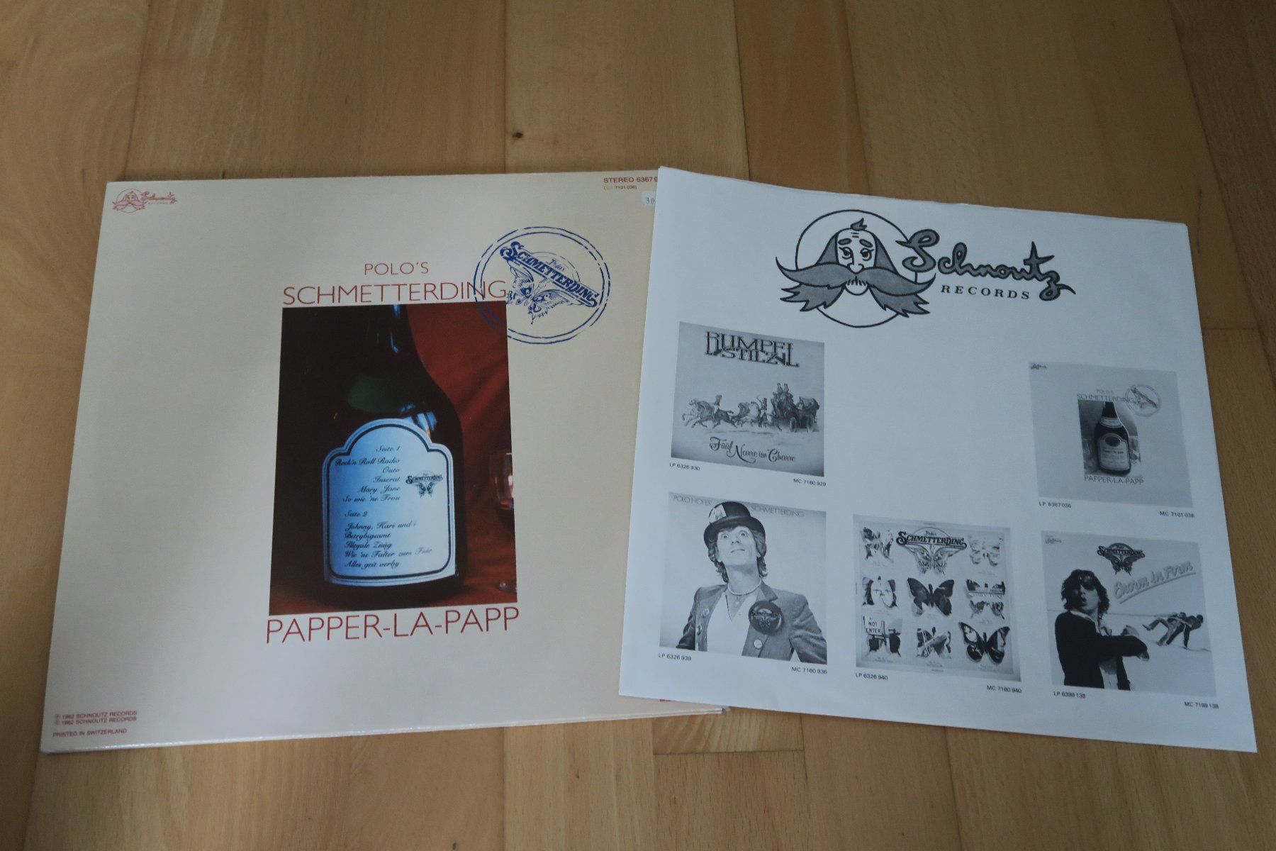 Dischi in vinile: Polo's Schmetterding – Papper-la-papp – Usato da Thun venduto da Karibu70 3