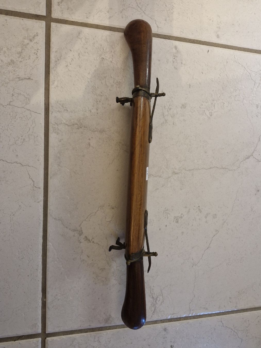Posate: Antikes Set: Messer und Gabel mit Holzgriff – Usato da Gossau ZH venduto da jak_8pdw 1
