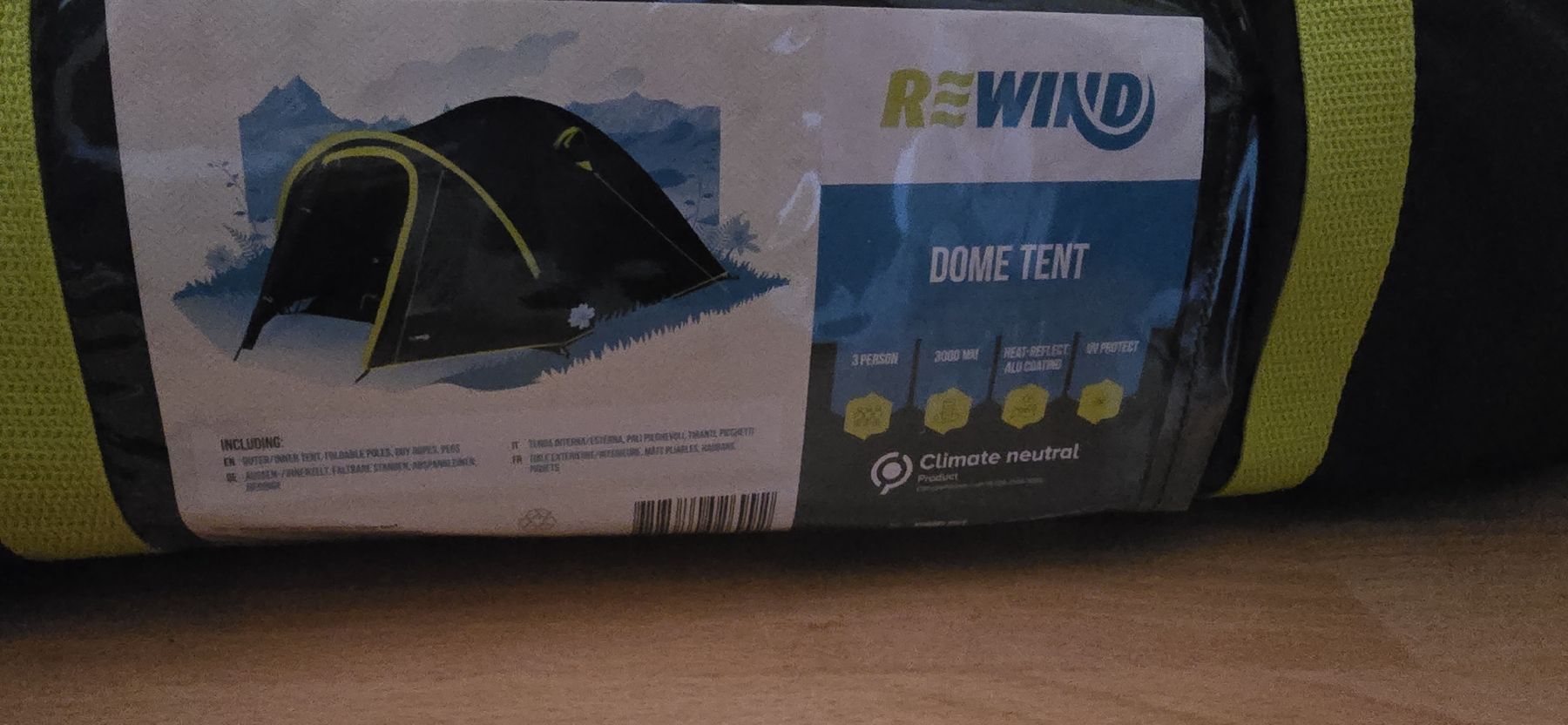 Tentes: tente camping – Neuf avec emballage d'origine à Onex par kar_7dth