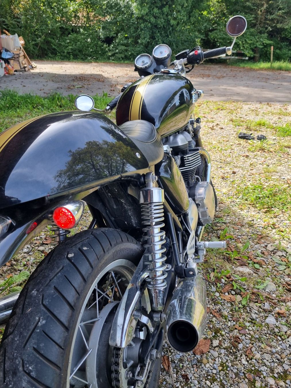 Triumph Strada: Triumph Thruxton 900 – Usato da St. Gallen venduto da Shokoloko 4