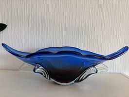 Grand Centre de table Vintage  en verre de Murano 41cm
