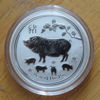 Lunar II Serie Münze Schwein 2019 / 1/2 Unzen Münzen