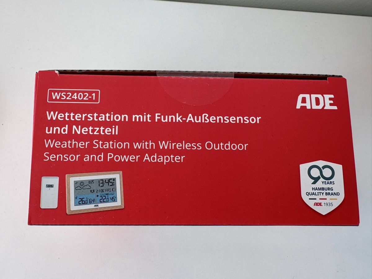 Altro per la casa: ADE Wetterstation WS2402-1 – Nuovo e nell'imballaggio originale da Witterswil venduto da Flying84 3