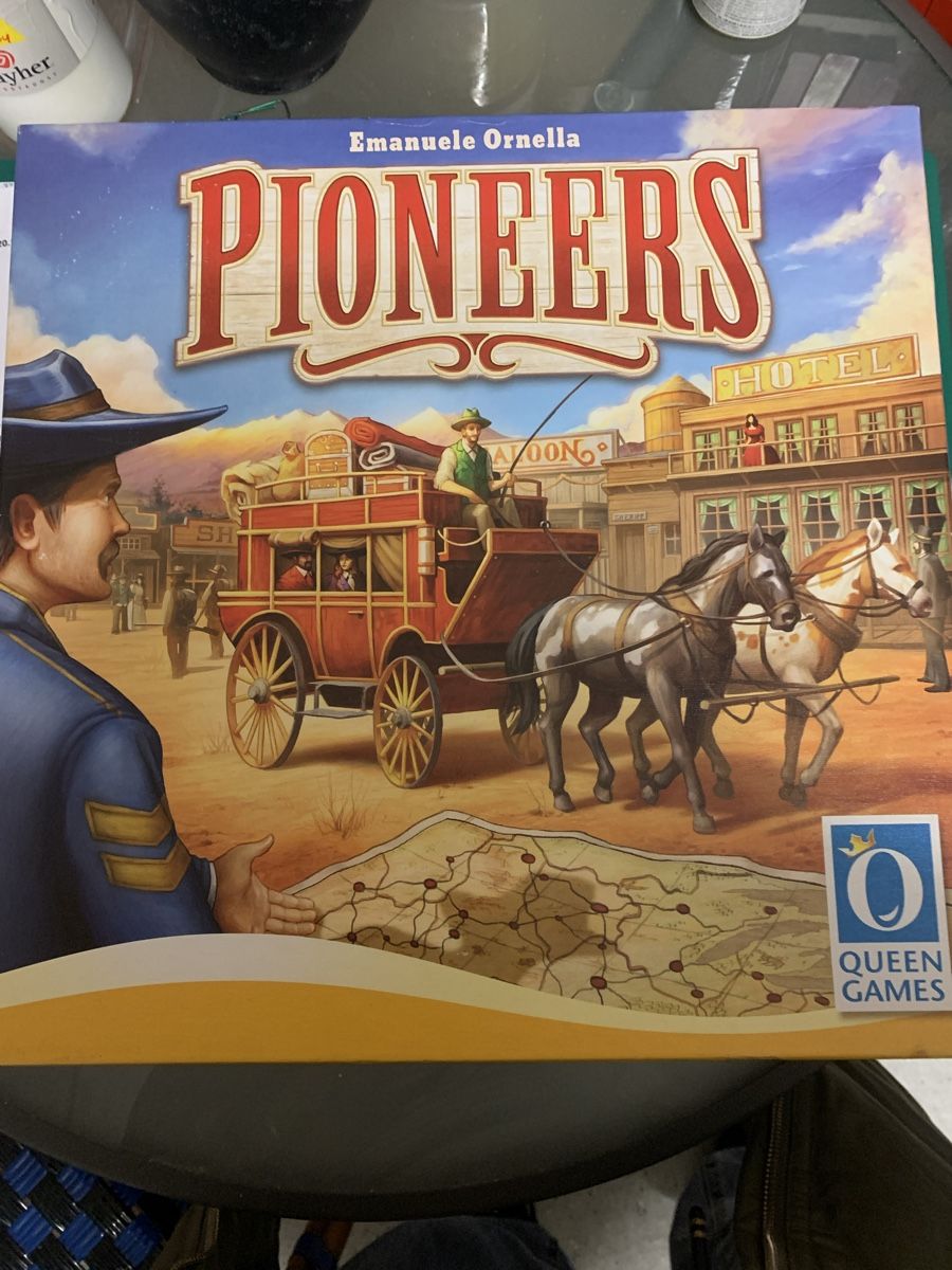 Spiele: Pioneers mit Queenie 1 und 2 – Gebraucht aus Zug von Starkeente