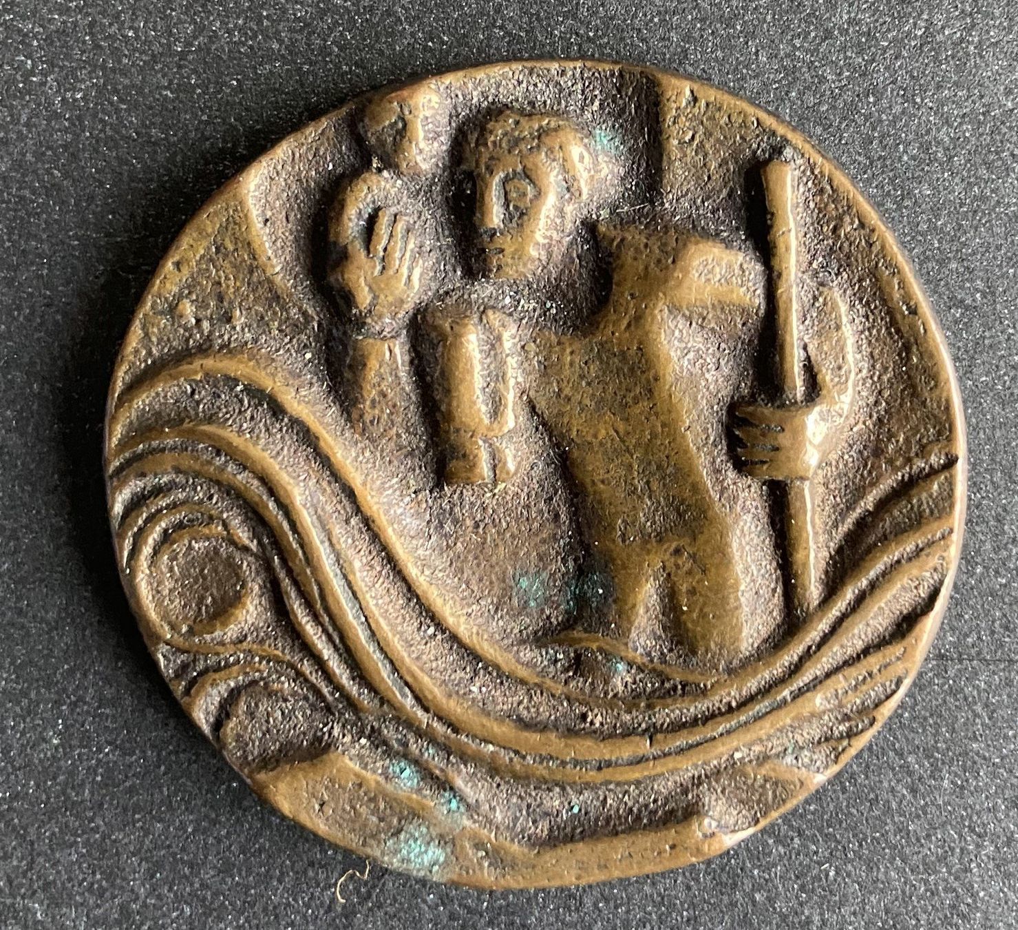 Medaglie: Christophorus-Plakette – Usato da Böckten venduto da Hansi36