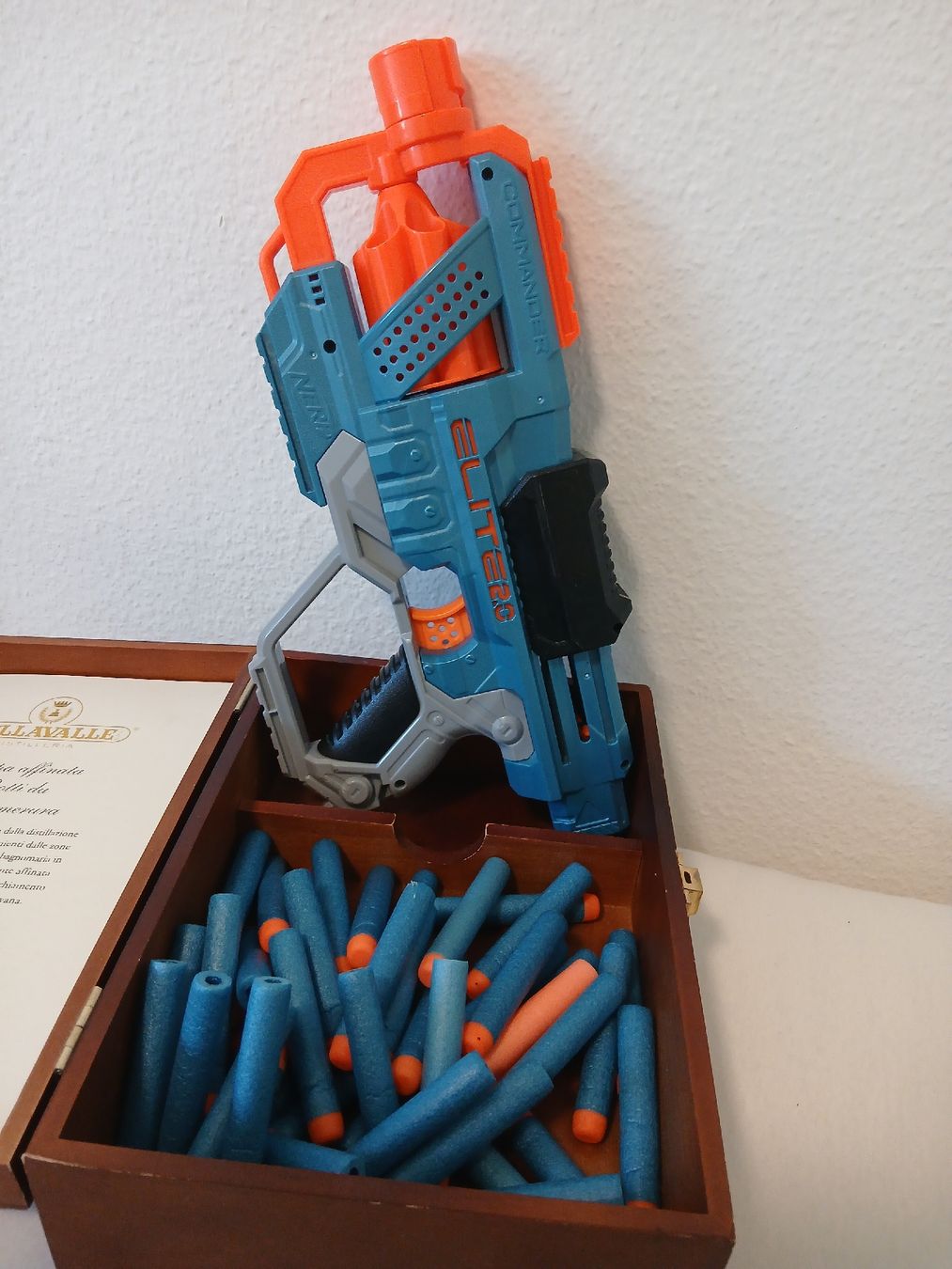 Nerf Spielzeuge: NERF Elite 2.0 Commander RD-6 Blaster mit vielen Darts! – Gebraucht aus Nunningen von FloraLuna