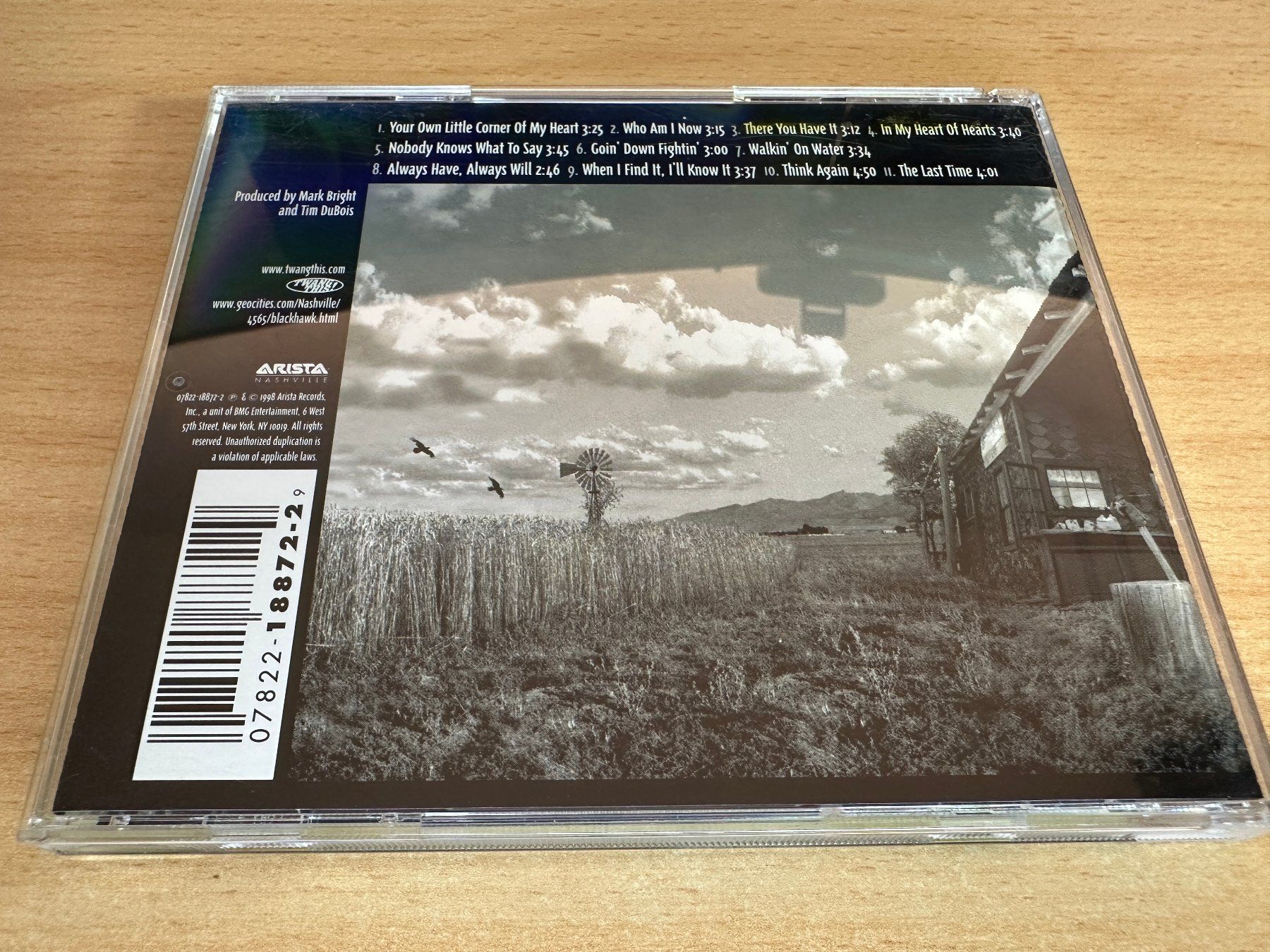 CD: BlackHawk – The Sky's The Limit – Usato da Rikon im Tösstal venduto da Alpenmutz 1