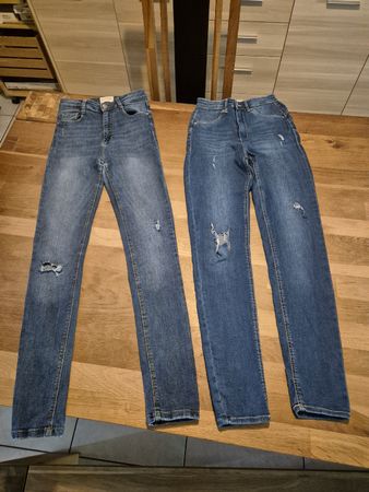 2 Jeanshosen Gr. 36 von Tally Weijl
