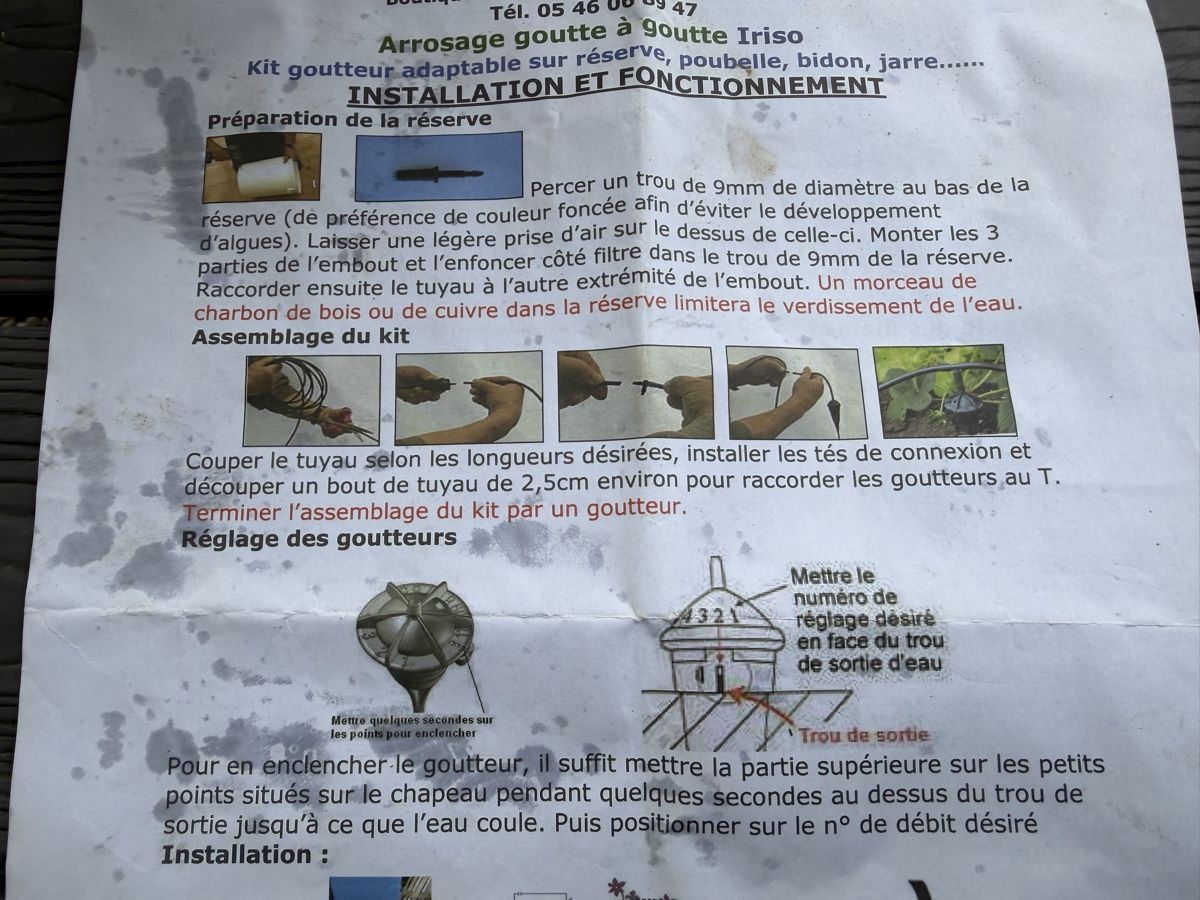 Annaffiatura & Irrigazione: Système d’arrosage buse Iriso – Usato da fey venduto da Caductilometre 4