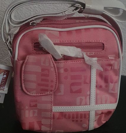 Sac à bandoulière rose, neuf avec étiquette...