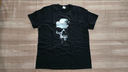 🆕 Grunge Skull Graphic Tee - M - 100% Baumwolle