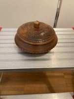 Vintage Holz Schatulle schmuck Box Handarbet