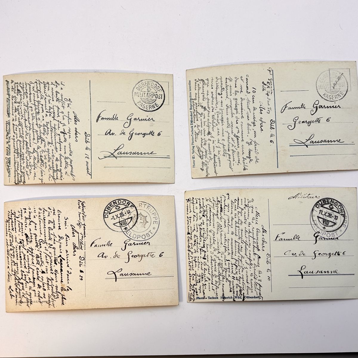 Ansichtskarten: Carte postale aviation suisse  – Gebraucht aus Neuchâtel von CurieuxCabinet 1