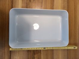 Auflaufform Keramik zirka 35cm x 23 cm x 5