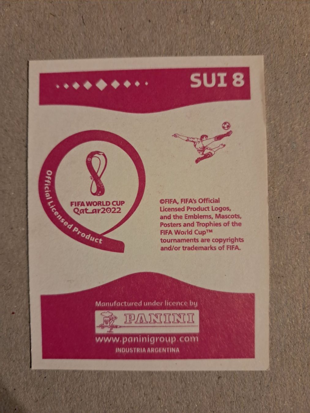 Panini Carte collezionabili: Panini WM 2022 Qatar, Fabian Schär, Version Argentinien – Nuovo (secondo la descrizione) da Aefligen venduto da SSHRef 1