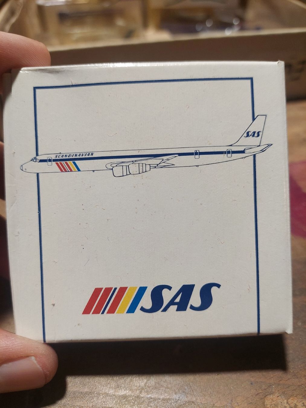 Kit di modellismo & Modellini statici: Modell Scandinavian SAS Douglas DC-8 – Usato da Flaach venduto da maniv6