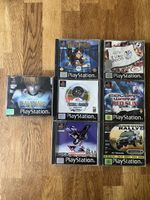 9 Playstation 1 Spiele - Top Zustand - u.A. Galerians 3CDs