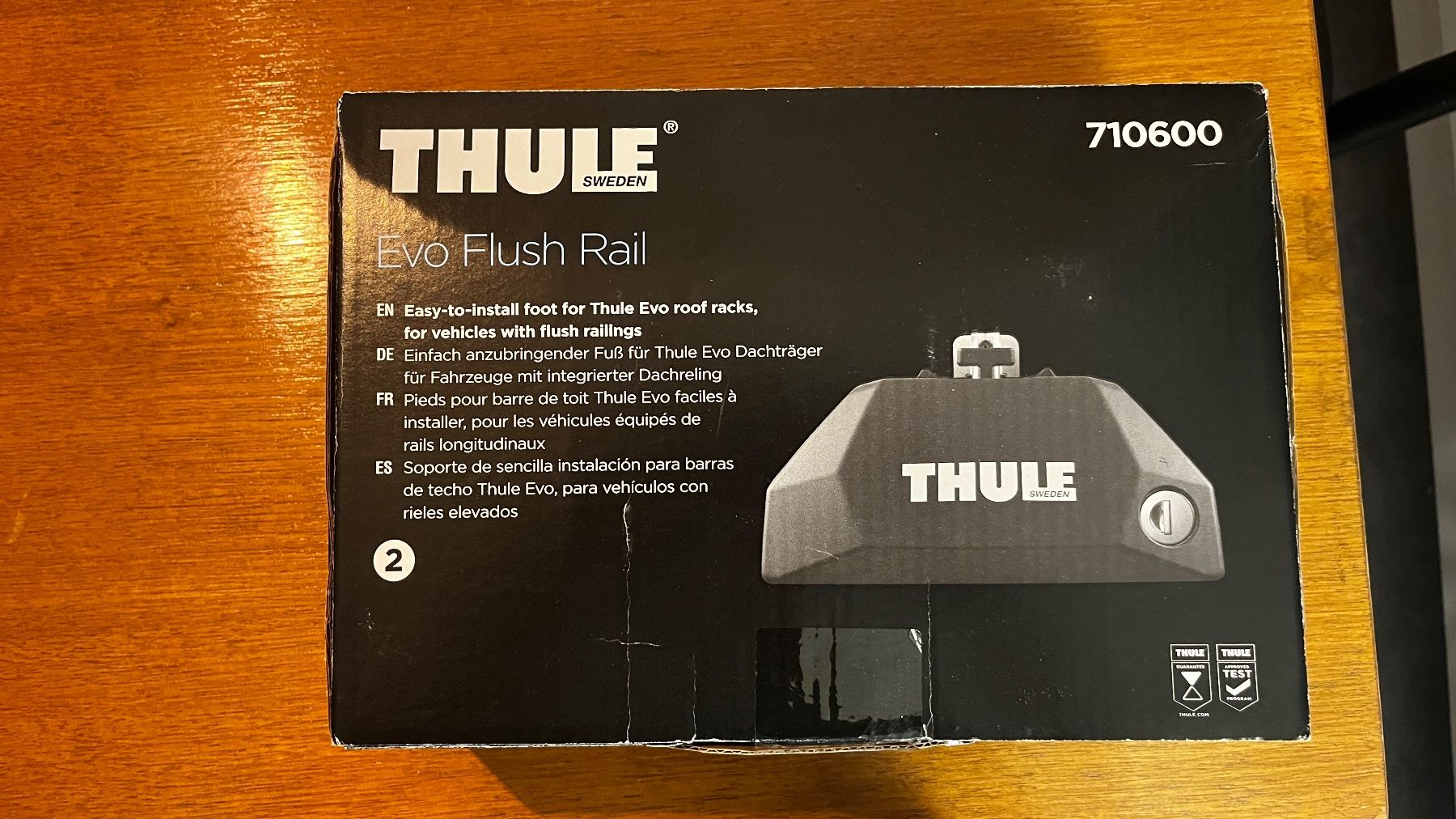 Thule Dachträger: Thule Evo Flush Rail 710600 – Gebraucht aus Zürich von lbuedenbender