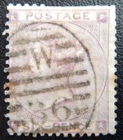 Grossbritannien Kat. 20 Pl.3 gest. 1862 Kat. 50 Euro