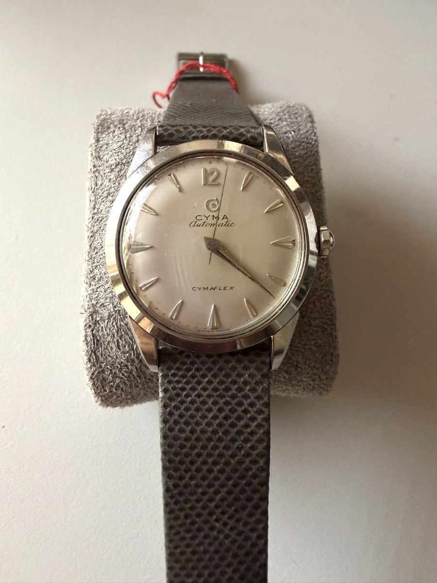 Cyma Orologi: Cyma Cymaflex Automatic Einzigartiges Vintage – Usato da Lenzburg venduto da Raoul.und.Co