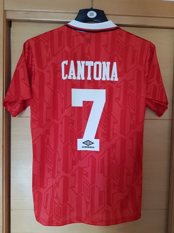 Manchester United 91/92 Home Fans Version Éric Cantona