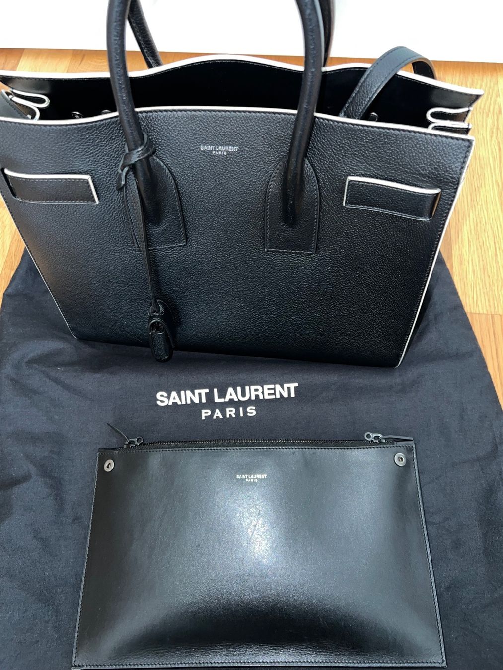 Saint Laurent Borse: Saint Laurent Sac de Jour Tasche – Usato da Klingnau venduto da Vdado 3