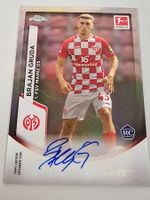 BRAJAN GRUDA 2023-24 Chrome Bundesliga RC Rookie Auto Mainz