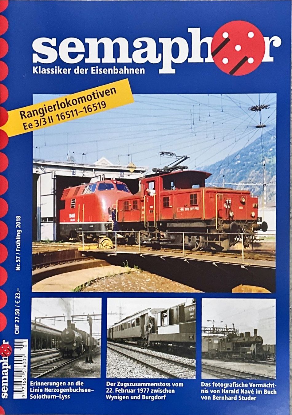 Riviste & Magazine: Semaphor Frühling 2018 Nr. 57 – Nuovo e nell'imballaggio originale da Murgenthal venduto da View